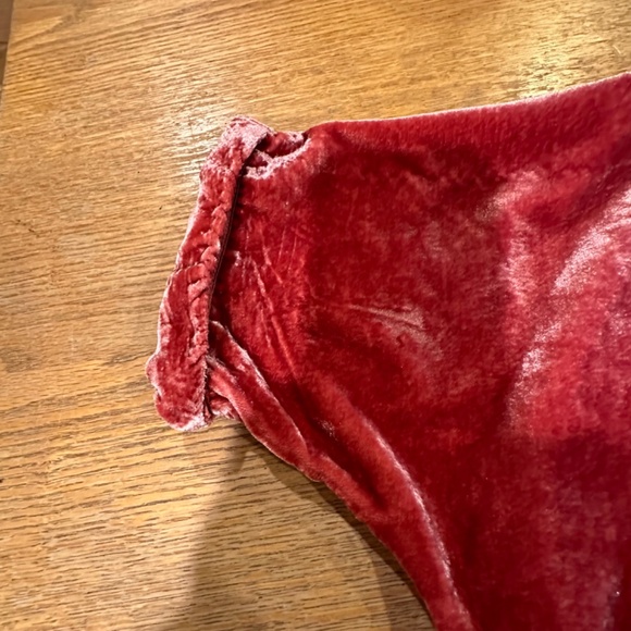 Free People - Velvet Tunic / Dress - Size Medium - Picture 4 of 8